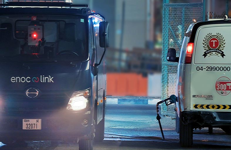 اينوك لينك تعزز الكفاءة التشغيلية لمجموعة ترانسجارد عبر تزويد أسطول مركباتها بالوقود ليلا