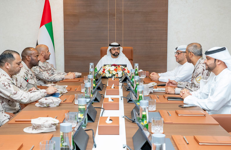محمد الشرقي يستقبل قائد الحرس الوطني .. ويطلع على أهداف ومهام القيادة
