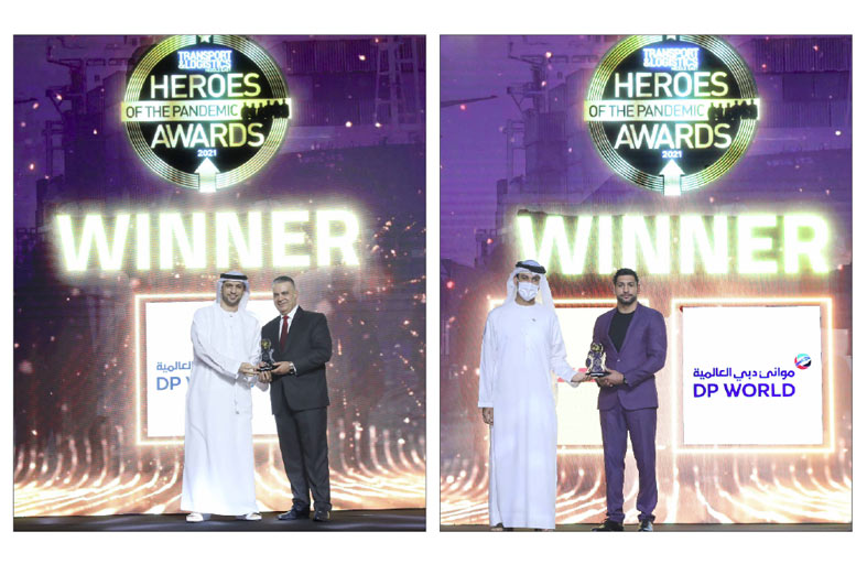 موانئ دبي تفوز بجائزتين للتميز في النقل والخدمات اللوجستية 