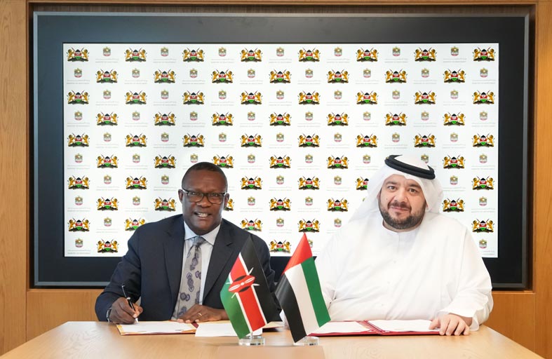 الإمارات وكينيا تعززان التعاون الاستثماري في «البنية الرقمية والذكاء الاصطناعي»