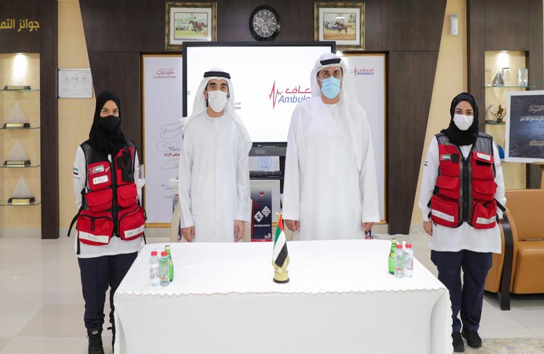 الإمارات للمزادات تعزز جهود مؤسسة دبي لخدمات الإسعاف