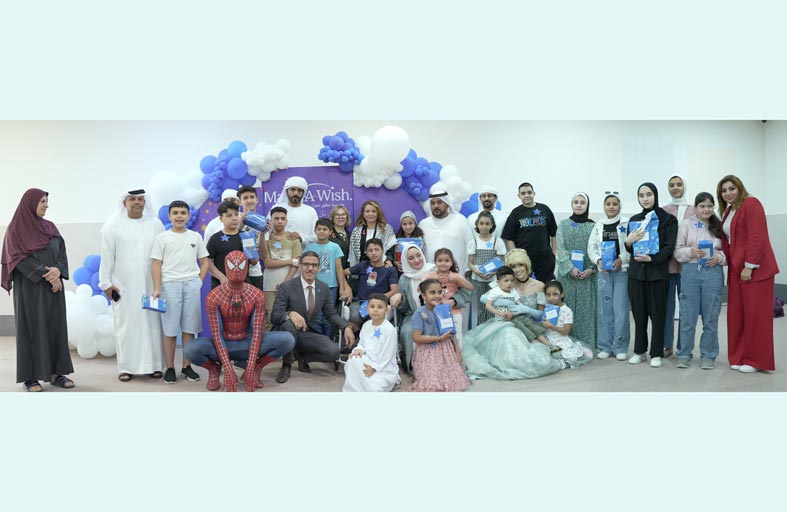 «أمنية » تُحقق أمنيات 21 طفلاً من أطفال غزة المرضى بالتعاون مع مدينة الإمارات الإنسانية 