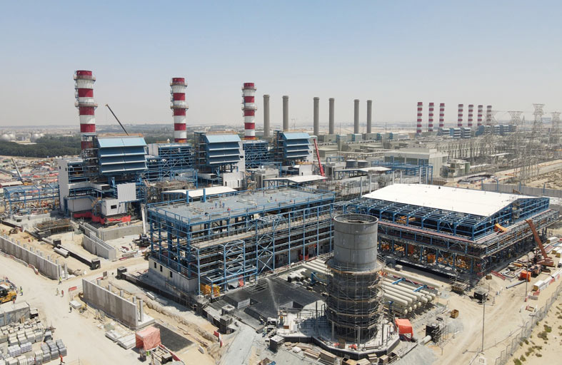 إنجاز 84.52% من المرحلة الرابعة لمحطة إنتاج الكهرباء بالعوير 
