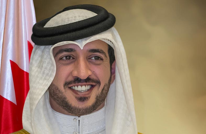 الشيخ خالد بن حمد يعلن إعادة ترشحه لرئاسة الأولمبية البحرينية 
