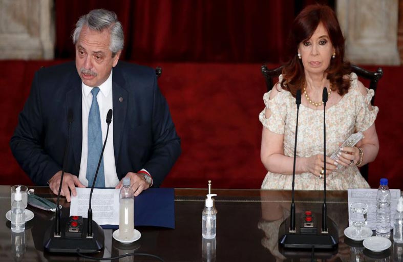 الأرجنتين: وتعطلت لغة الكلام بين الرئيس ونائبه ...!