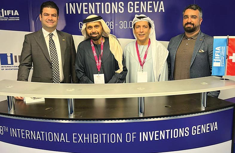 إشادة سويسرية بالحضور الإماراتي المميز في معرض تحدي معرض جنيف الدولي للاختراعات 