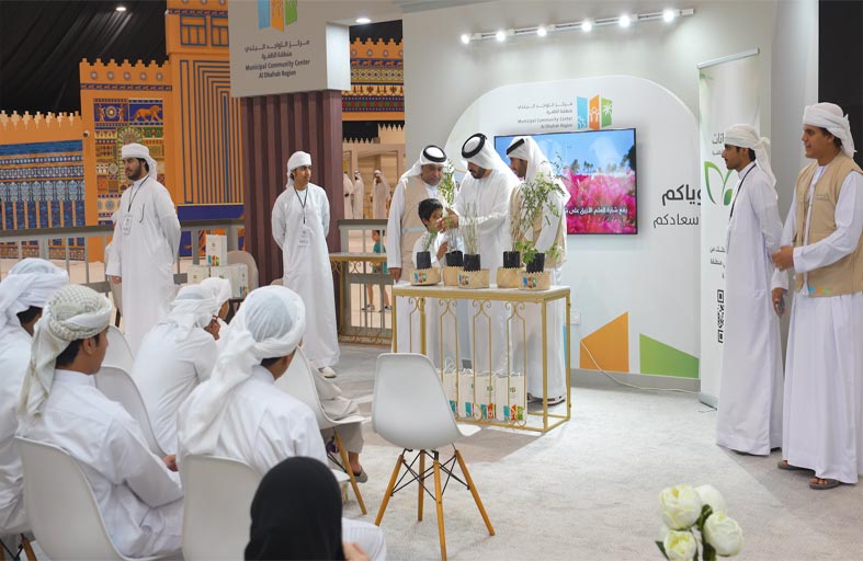 التواجد البلدي ينظم فعاليات متنوعة في مهرجان ومزاد ليوا للتمور