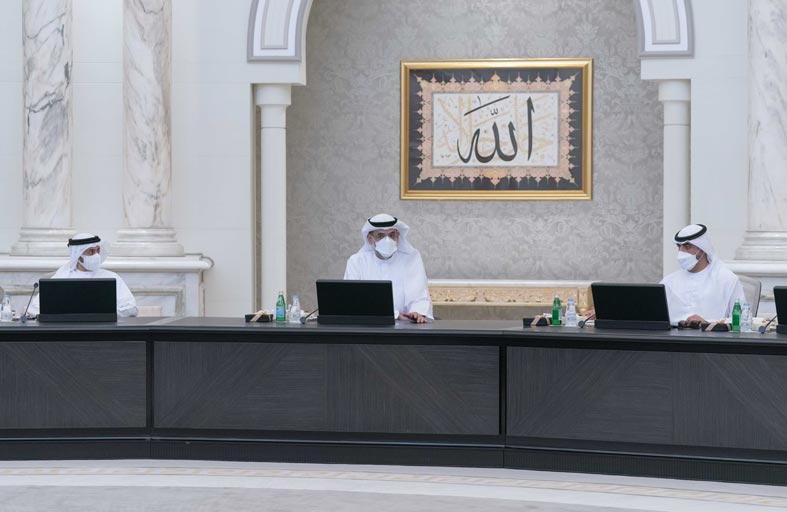 ولي عهد الشارقة يترأس اجتماع المجلس التنفيذي