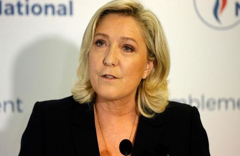 لوبن تعتزم تعبئة اليمين المتطرف قبل الانتخابات الرئاسية 