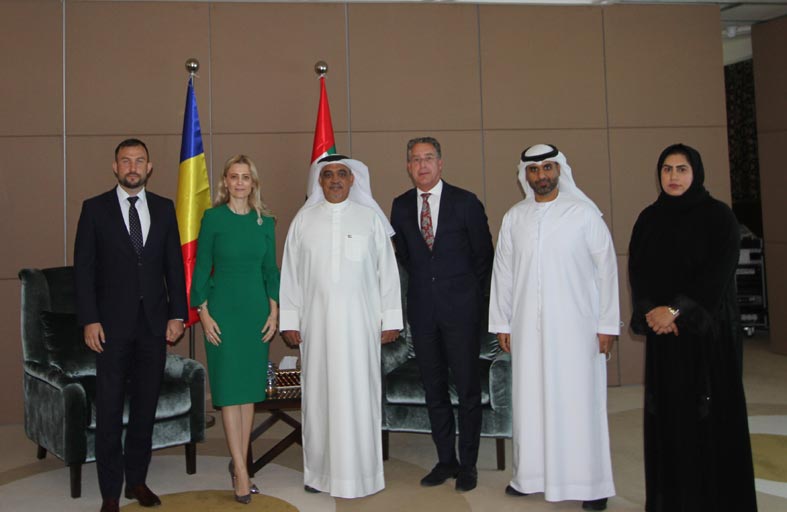 غرفة رأس الخيمة وموانئها تستعرضان الفرص الاستثمارية مع جمهورية رومانيا