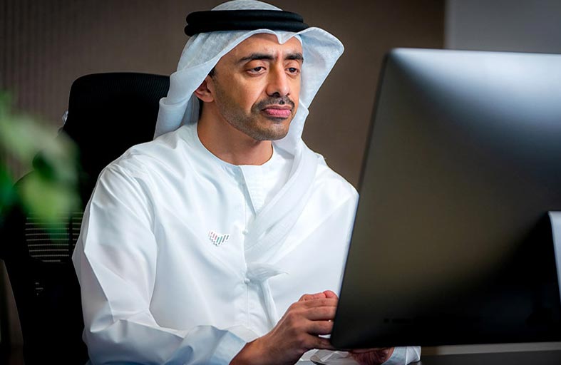 عبدالله بن زايد يترأس الاجتماع الأول للجنة التوجيهية لمجموعة بريكس