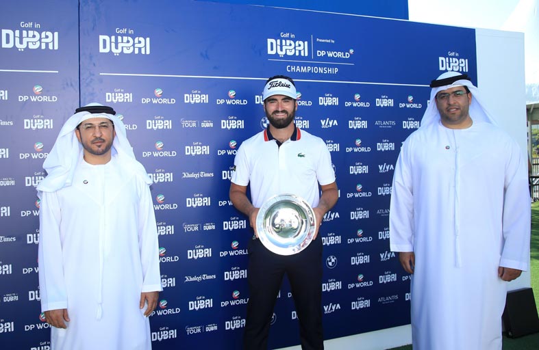 الفرنسي روزنر يتوج بلقب بطولة «الجولف في دبي»