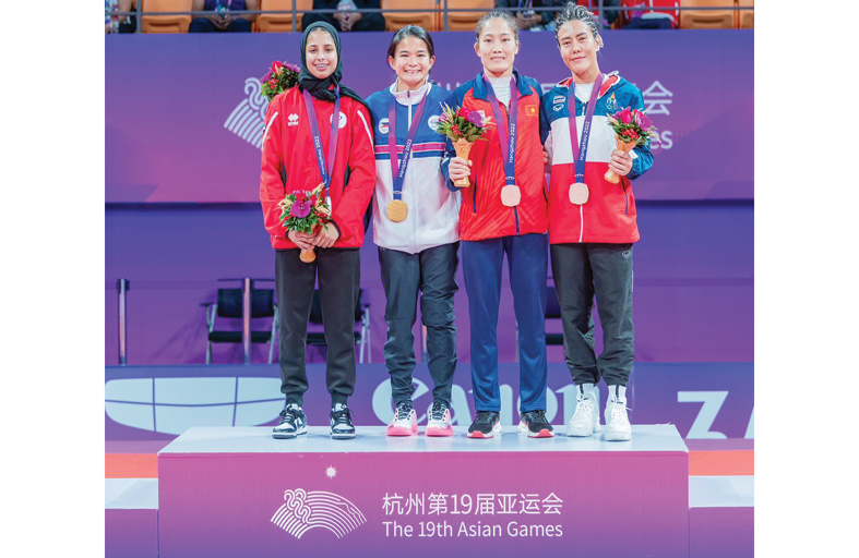 منتخب الجوجيتسو يهدي الإمارات 4 ميداليات ملونة في منافسات دورة الألعاب الآسيوية