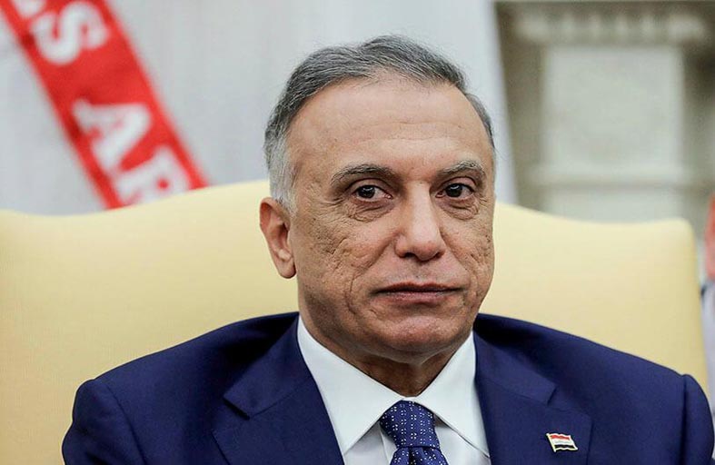 الكاظمي في إيران للبحث في العلاقات الثنائية