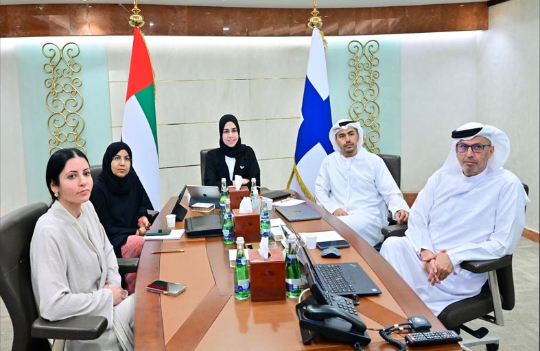 لجنة الصداقة البرلمانية الإماراتية الفنلندية تبحث سبل تعزيز علاقات التعاون الثنائية 