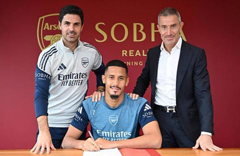 صليبا يمدّد عقده مع أرسنال 