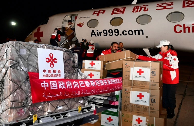 الصين تعلن عن مساعدات إنسانية لإيران والأردن ولبنان والعراق 