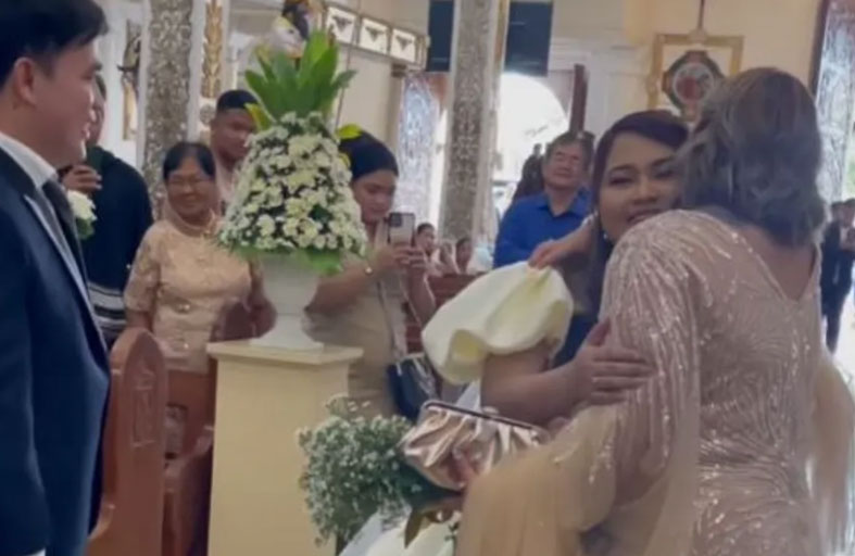 فيديو لعرس وسط الإعصار