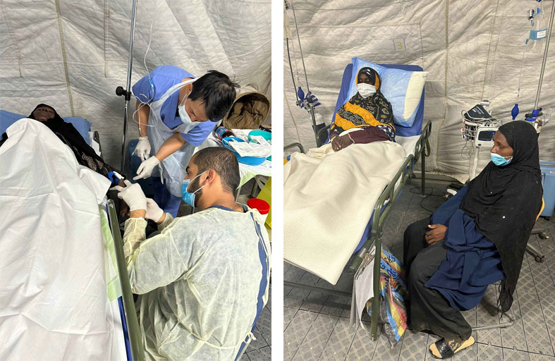 المستشفى الميداني الإماراتي في أمدجراس التشادية يستقبل 1220 حالة طبية منذ افتتاحه