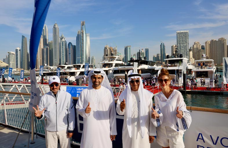 معرض دبي العالمي للقوارب يمدد شراكته مع دبي هاربر
