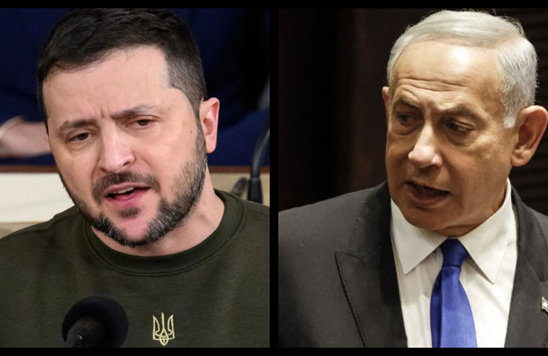 بعد 9 أشهر.. نتانياهو ينهي القطيعة مع زيلينسكي