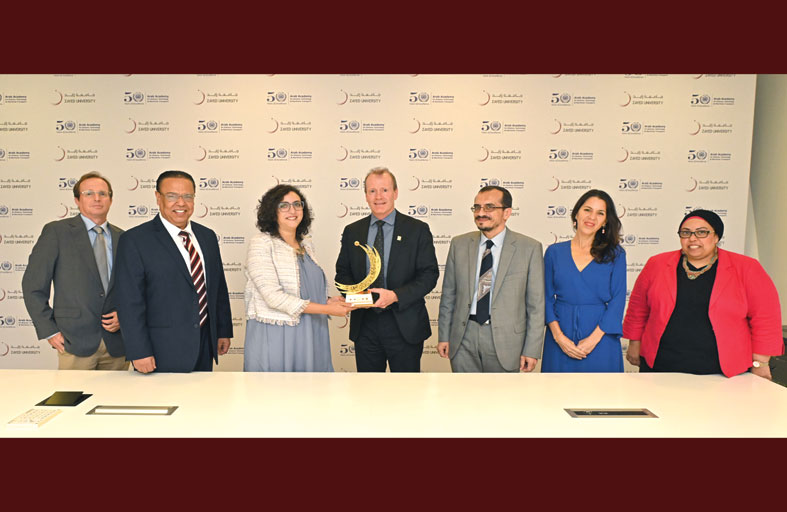 تعاون أكاديمي بين جامعة زايد والأكاديمية العربية للعلوم والتكنولوجيا والنقل البحري 