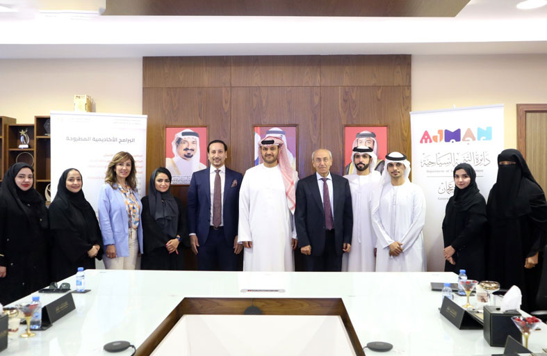 سياحة عجمان وجامعة المدينة توقّعان مذكرة للتعاون وتبادل الخبرات