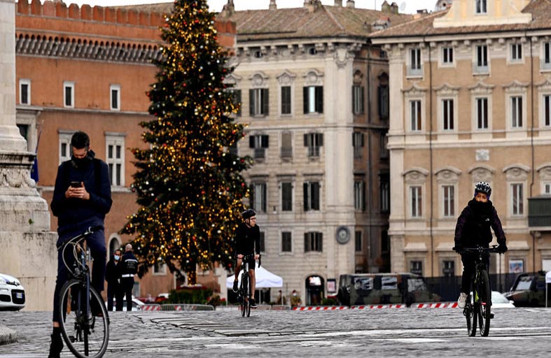 الدراجات الهوائية وسيلة نقل في روما