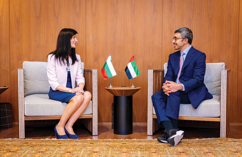 عبدالله بن زايد يلتقي عددا من وزراء الخارجية على هامش الدورة الـ 78 للجمعية العامة للأمم المتحدة