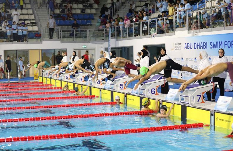 أبوظبي للرياضات المائية يستضيف البطولة العربية للسباحة أكتوبر المقبل