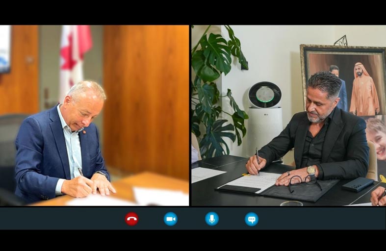 معهد سي إنستيتيوت يوقع مذكرة تفاهم مع كلية موهوك الكندية لتعزيز الاستدامة