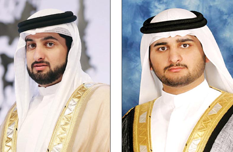 مكتـوم بن محمـد نائبــاً أول  وأحمد بن محمد نائباً ثانياً لحاكم دبي