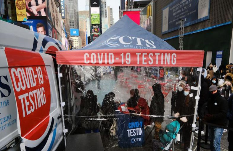 الولايات المتحدة تخفض فترة الحجر للمصابين بكوفيد