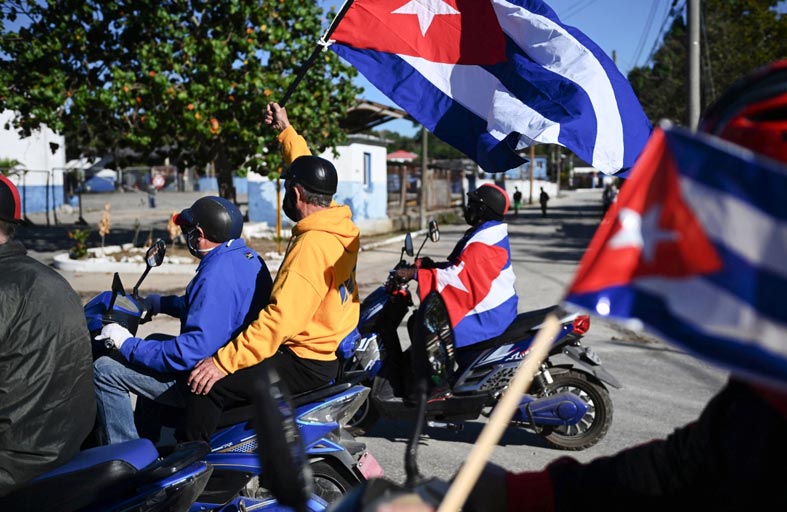 كوبا تقر بتوجيه اتهامات إلى مئات المتظاهرين