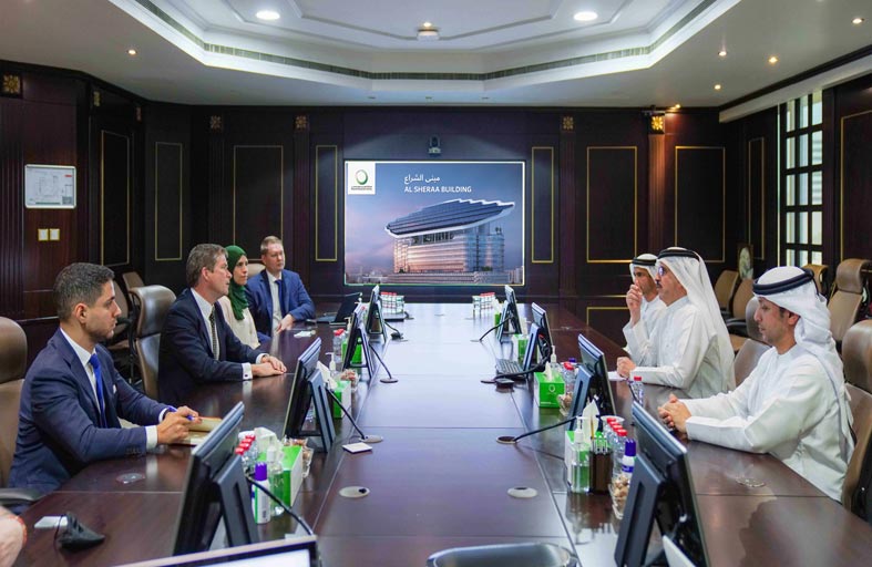 ديوا تبحث تعزيز التعاون مع القنصلية الدنماركية