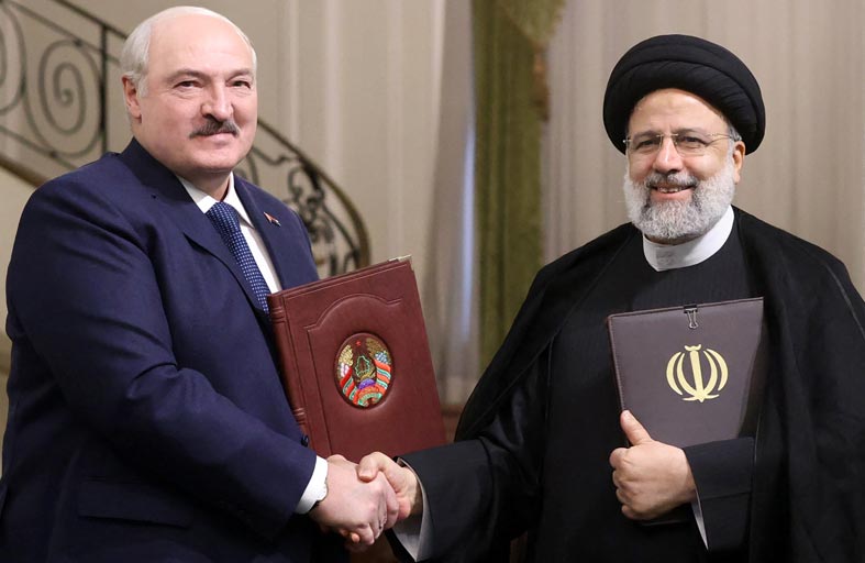  إيران وبيلاروس تعززان علاقاتهما على خلفية الحرب في أوكرانيا 