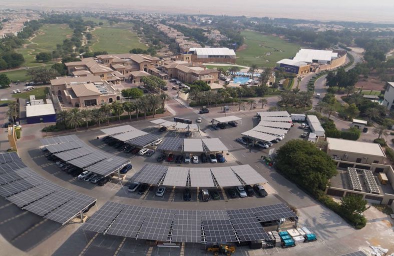 «وصل» تنجز أحد أكبر مشاريع الطاقة الشمسية الكهروضوئية في دبي