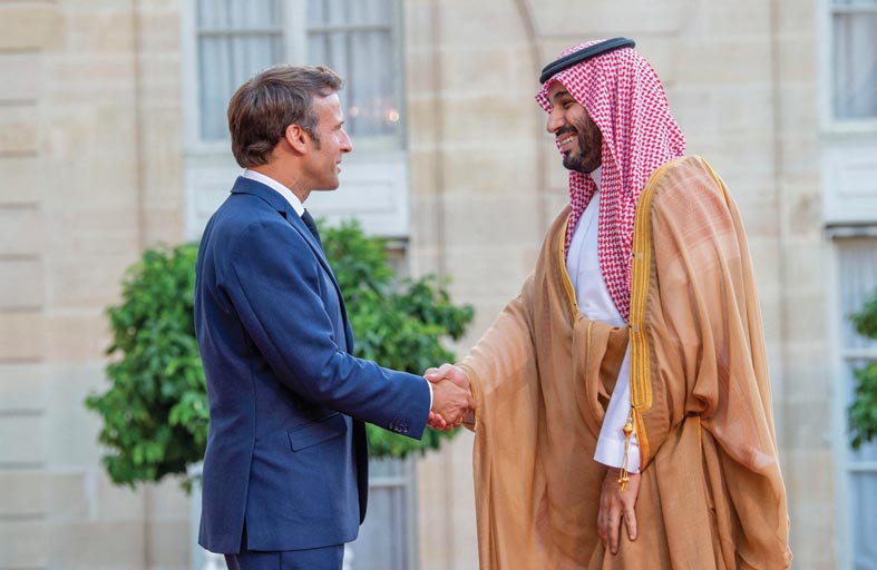 توافق سعودي فرنسي حول مجمل القضايا الإقليمية والدولية