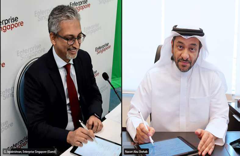 طرق دبي توقع مذكرة تفاهم مع إنتربرايز سنغافورة