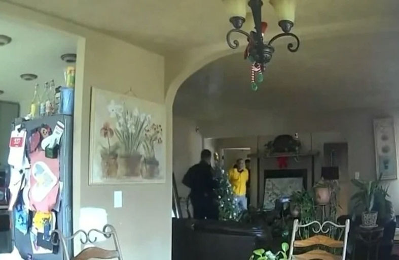 طفل يحبط سرقة منزله بذكاء 