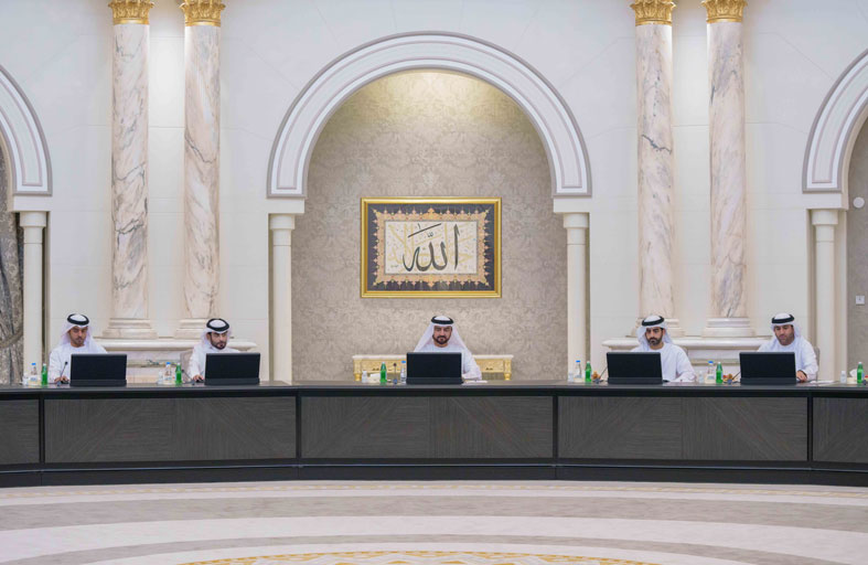 عبدالله بن سالم القاسمي يترأس اجتماع المجلس التنفيذي لإمارة الشارقة