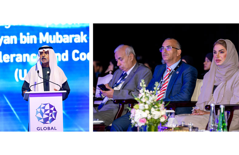 نهيان بن مبارك: رئيس الدولة علمنا أن التسامح والتعايش بين البشر هو الضامن لاستدامة النمو والإستقرار والسلام العالمي 