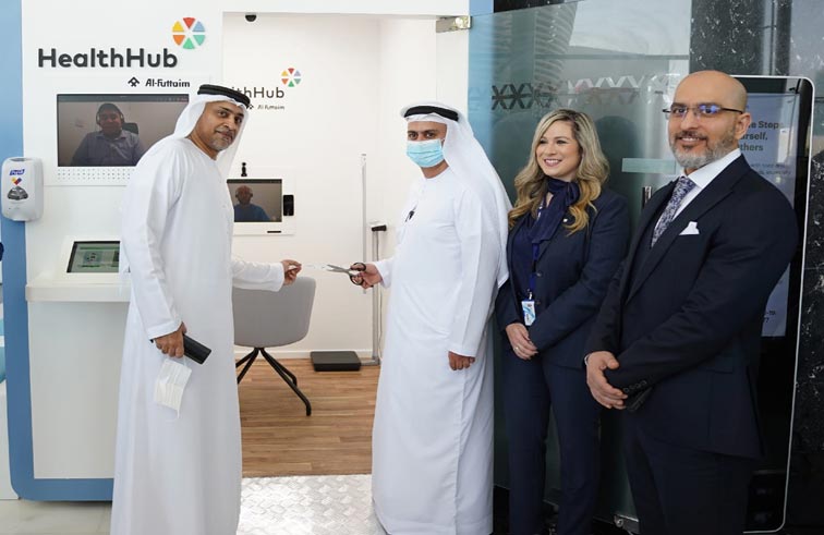 افتتاح أول عيادة ذكية لعلاج المرضى (عن بعد) بالأماكن العامة في دبي