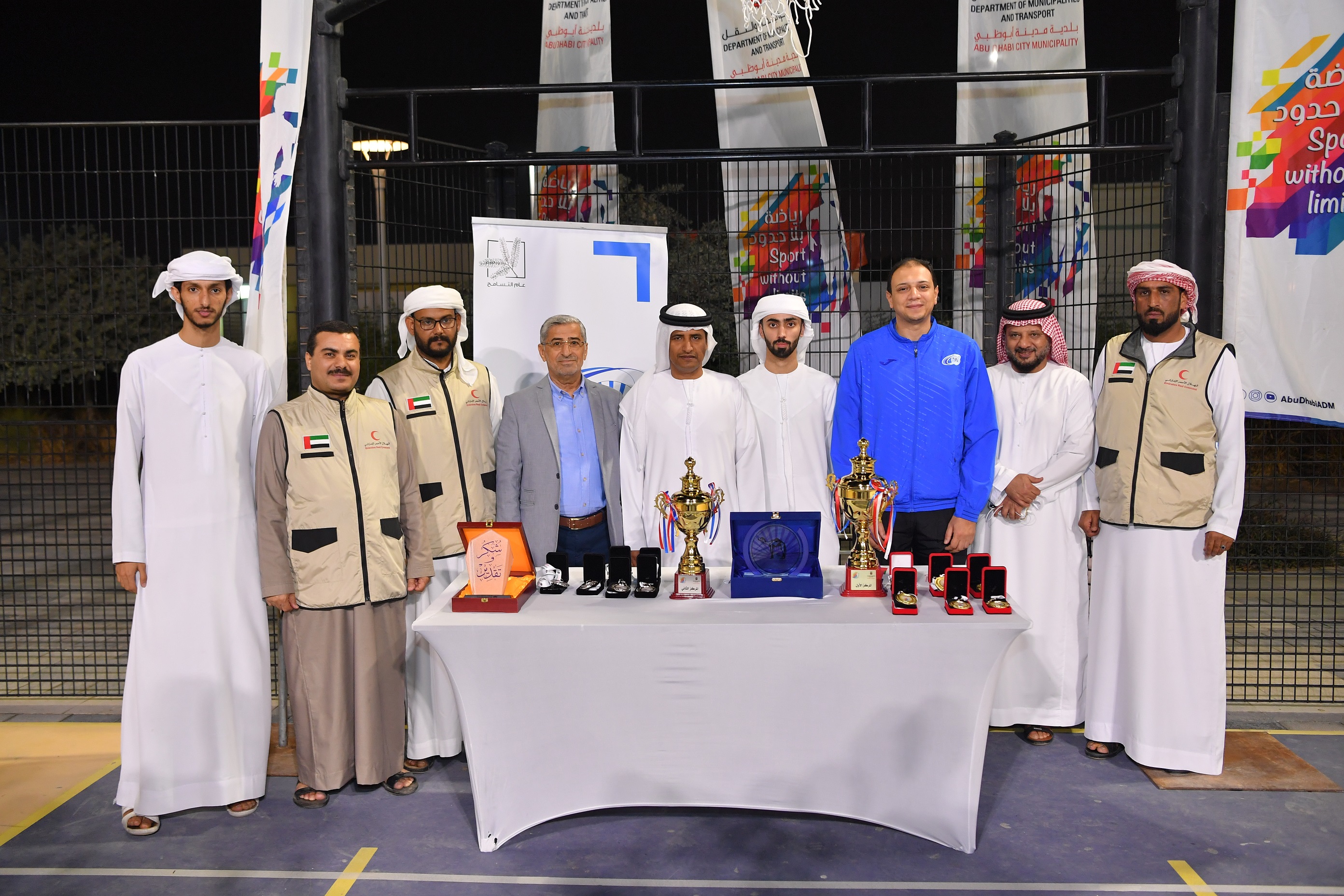 بلدية مدينة أبوظبي تنظم  «مسابقة كرة الطائرة» ضمن مبادرة رياضة بلاحدود
