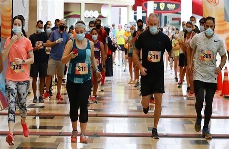 400 مشارك في سباق «ياس مول» المجتمعي للجري 