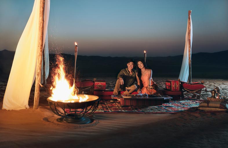 المنتجعات الصحراوية.. واحات هادئة تظللها تقاليد الضيافة الأصيلة 