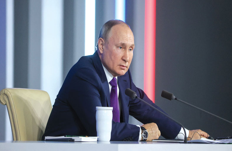 بوتن: صواريخ أميركا على عتبة بيتنا.. ونستعد للرد