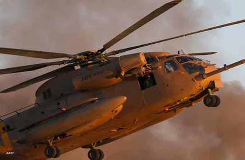  مقتل ضابطين إسرائيليين إثر تحطم مروحية عسكرية 