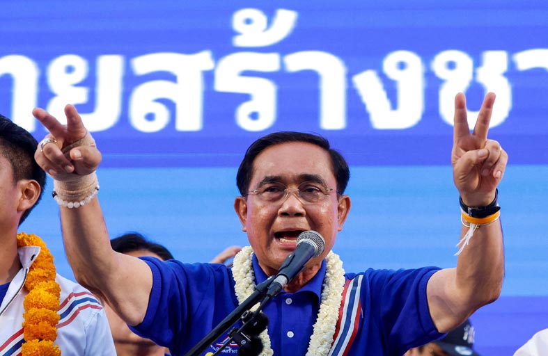  التايلانديون نحو توجيه ضربة قوية للأحزاب المرتبطة بالجيش