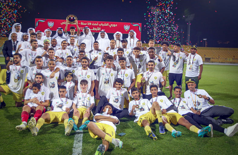 نادي الوصل يُتوج بطلاً لدوري الشباب تحت 19 عاماً «الفئة الأولى»